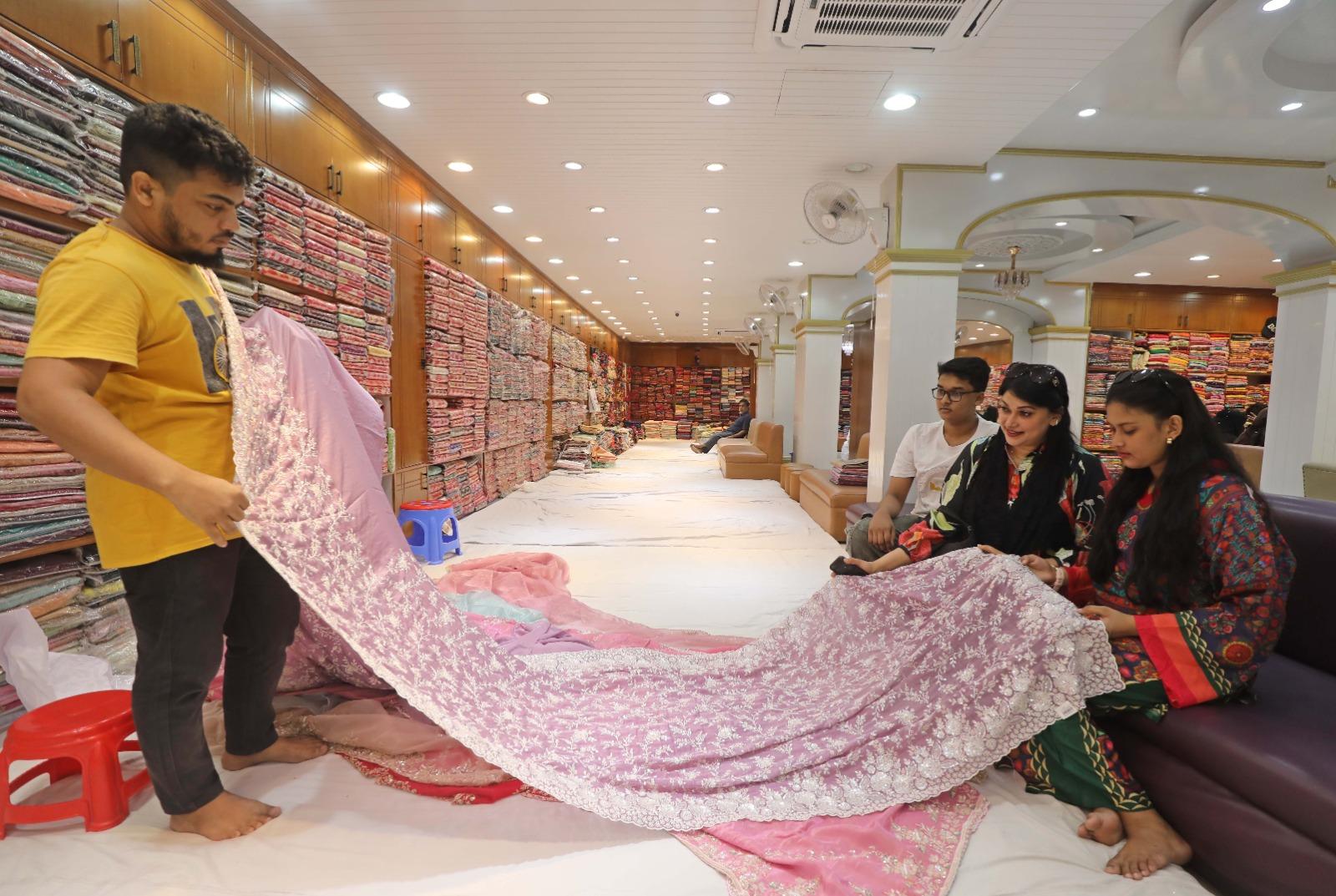 Busy with Eid shopping