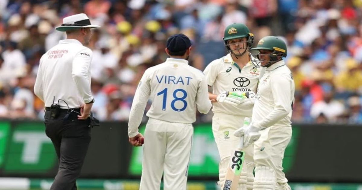 কনস্টাসকে ধাক্কা দেওয়ায় কোহলির শাস্তি