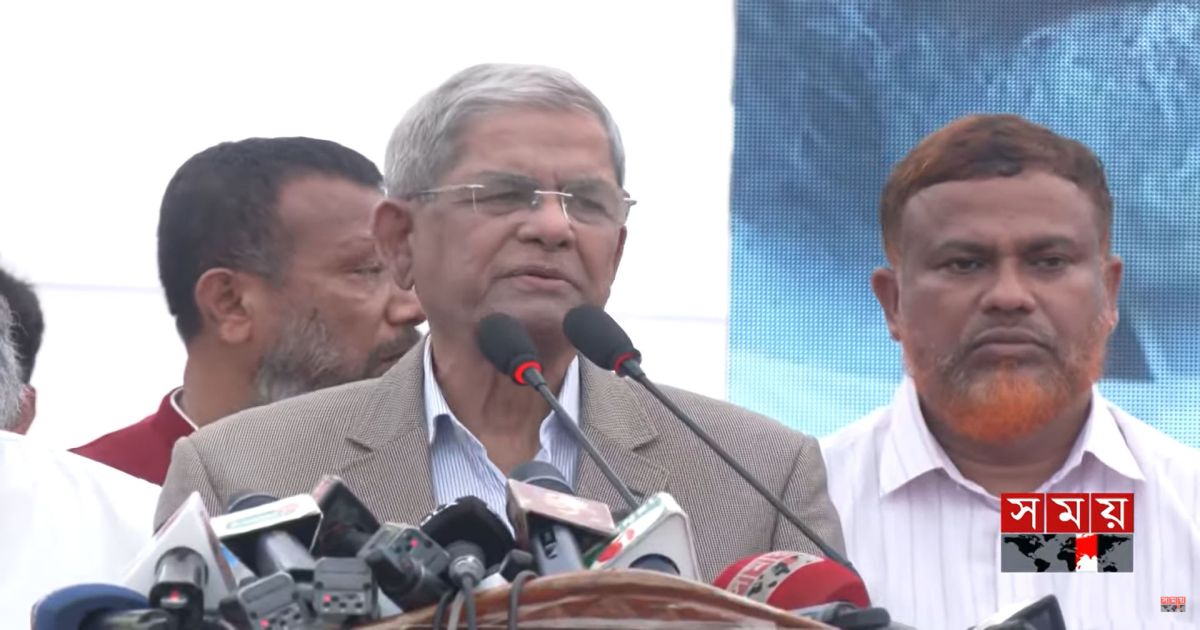 দেশ হাসিনামুক্ত হলেও গণতন্ত্র ফেরেনি: ফখরুল