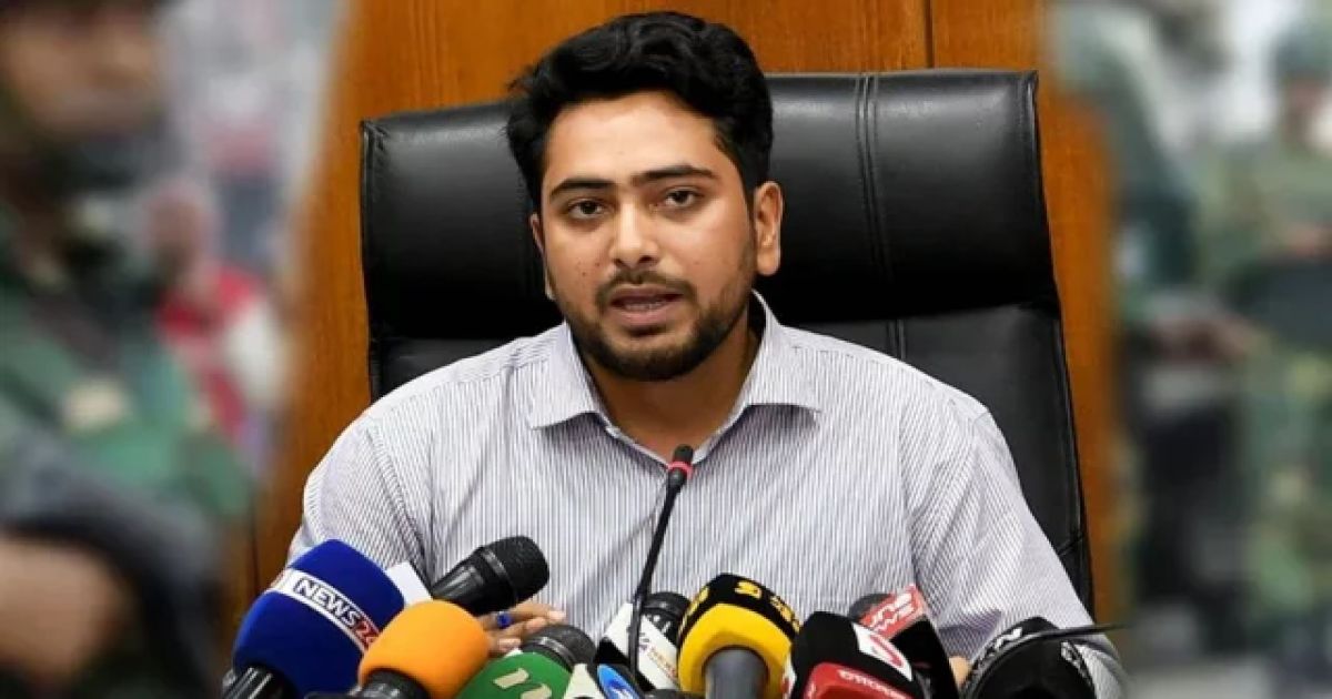 শেখ হাসিনা রাজনৈতিক কর্মকাণ্ড চালালে ভারতকেই দায় নিতে হবে: উপদেষ্টা নাহিদ