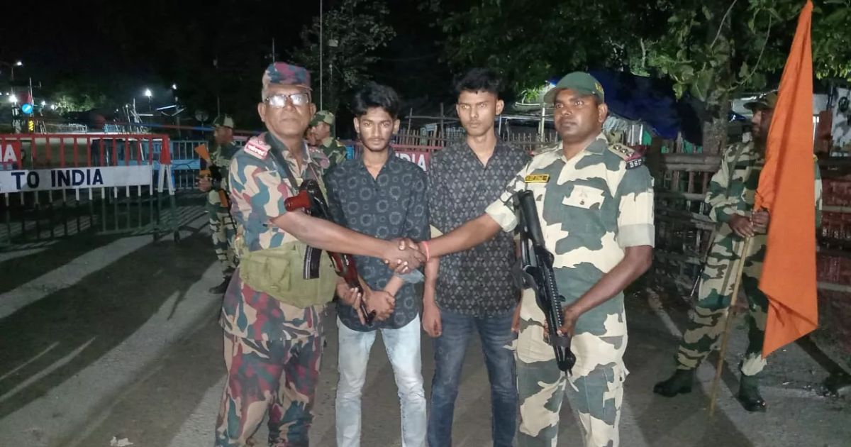 দুই বাংলাদেশিকে ফেরত আনল বিজিবি