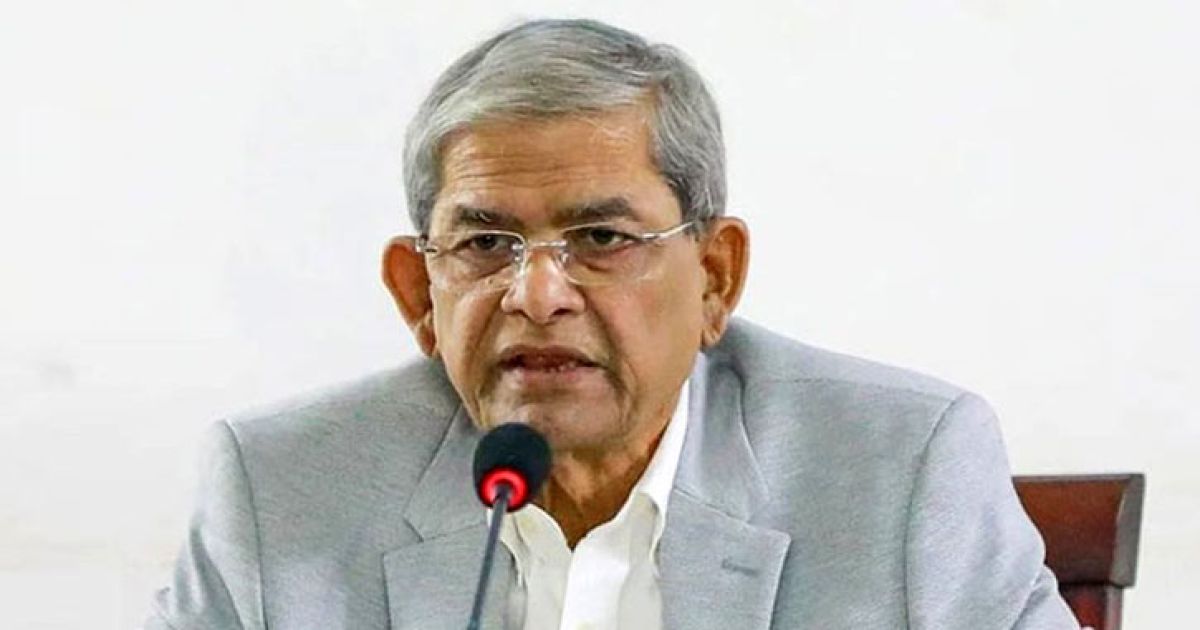 এনসিপির কর্মসূচিতে হামলায় জড়িতদের গ্রেপ্তার দাবি ফখরুলের