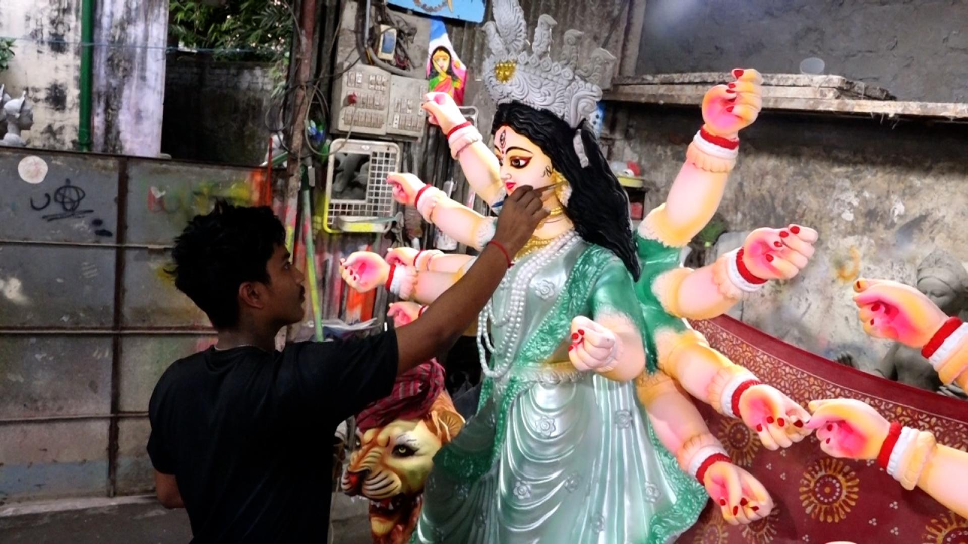 শঙ্খধ্বনিতে মহালয়া: দেশজুড়ে ৩৩ হাজার ৮৫১ মণ্ডপে দুর্গাপূজা